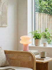 Coloria Minimalistische Opalglaslampe – Sanftes Leuchten für das Schlafzimmer